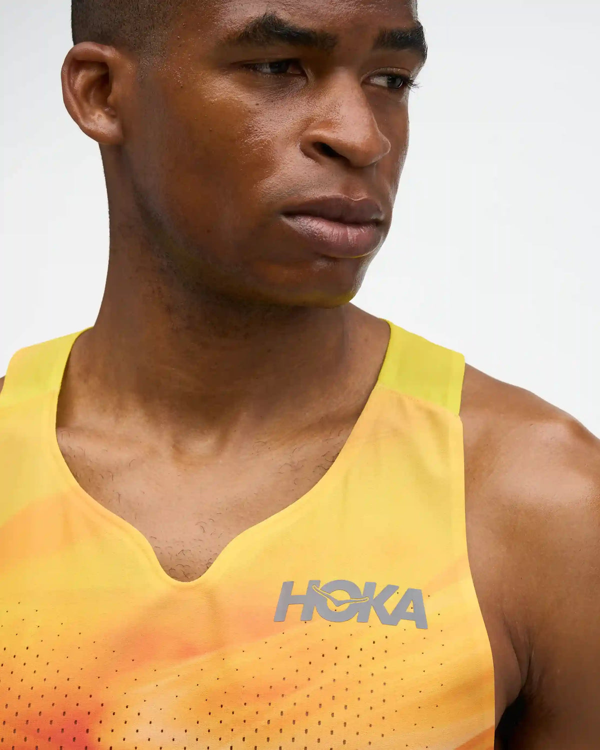 Race Day Singlet:Alabaster Flare:XS