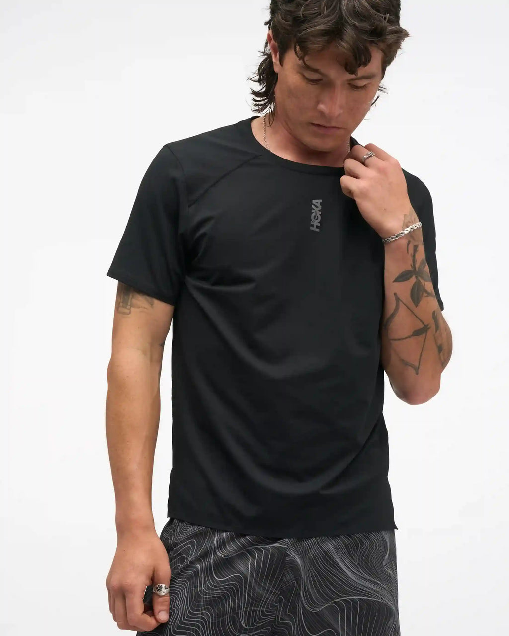 EveryRun Short Sleeve:Varsity Navy / Gold:XS