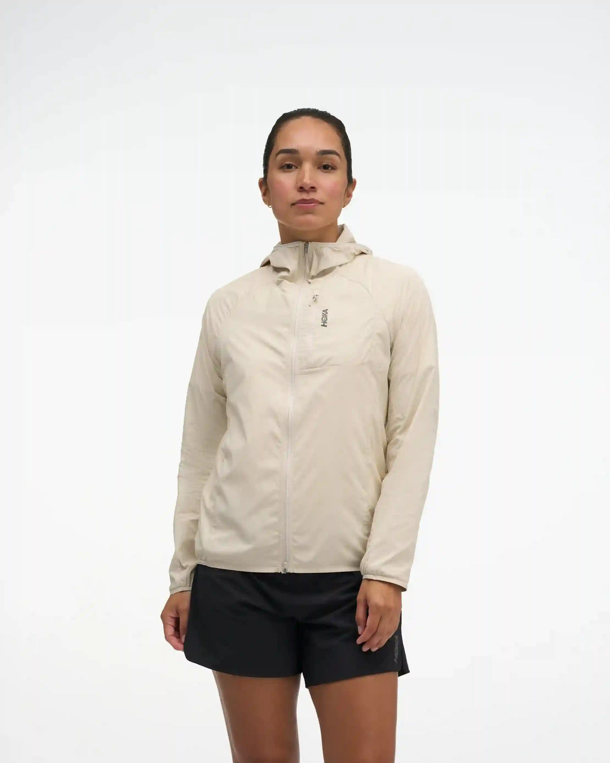 SkyFlow Wind Jacket:Oat Milk:XS Main image