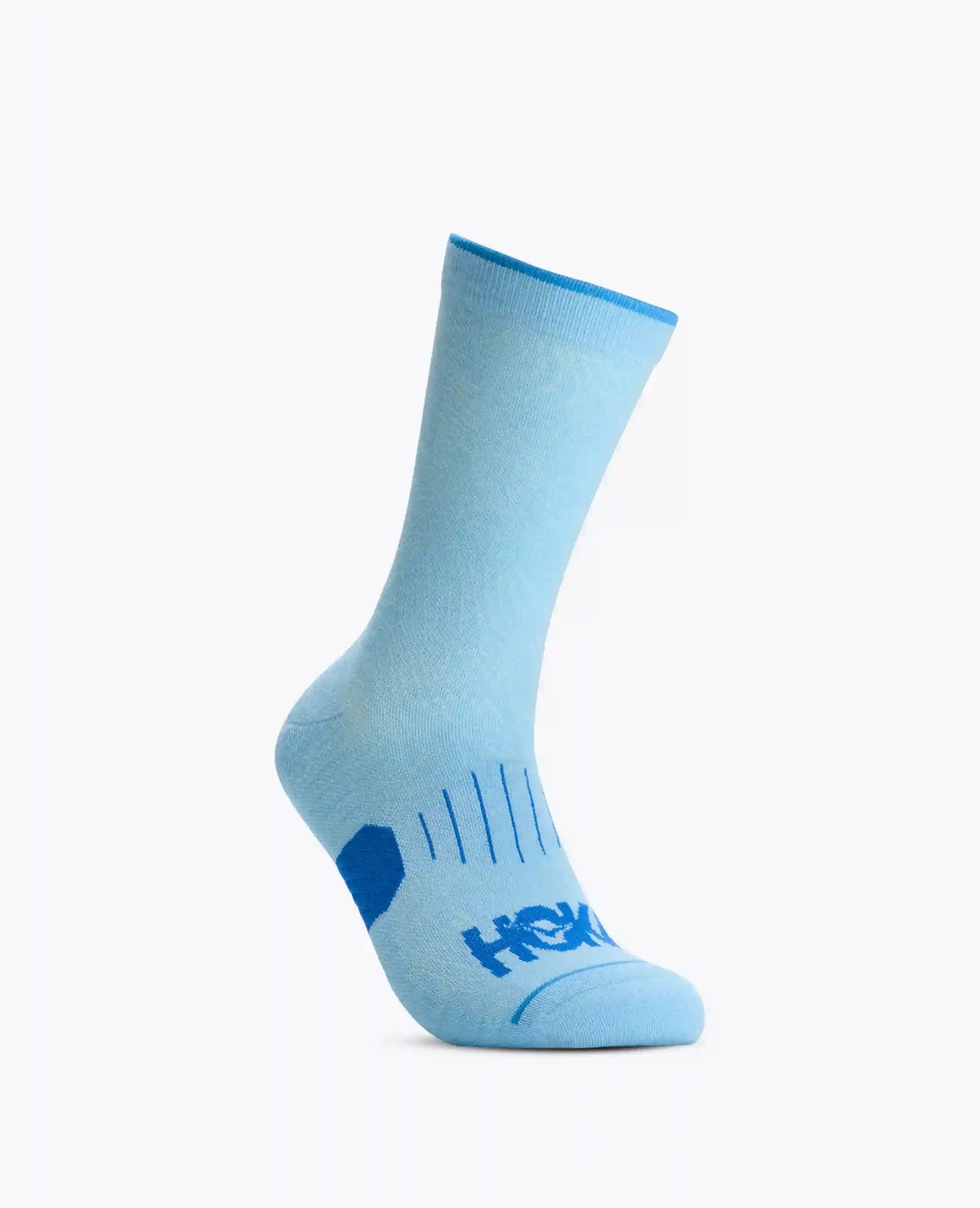 Crew Run Sock 3-Pack:Hazy Blue / Soft Cobalt / Night Glw Blue:S