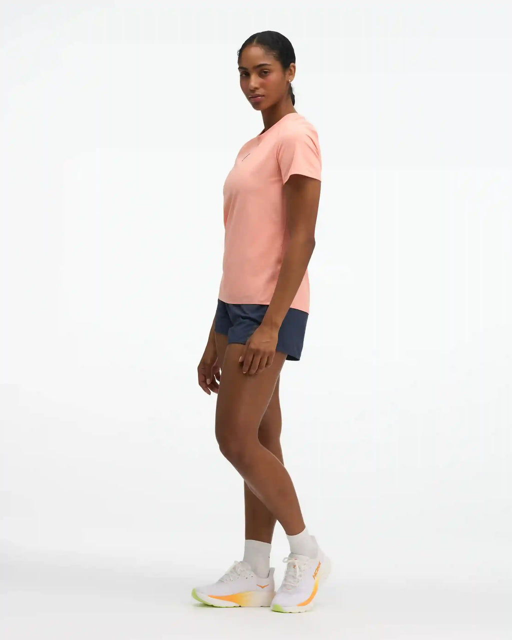 EveryRun Short Sleeve:Varsity Navy / Gold:XS