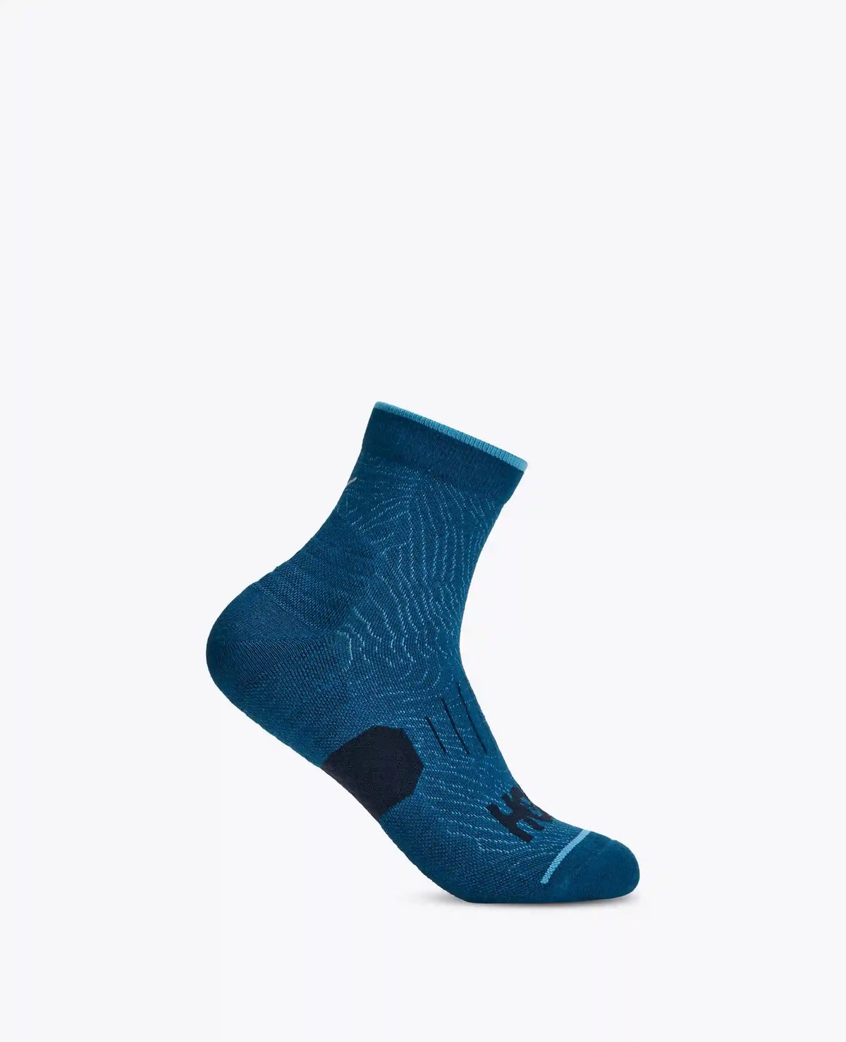 Quarter Run Sock:Night Glow Blue:S Main image
