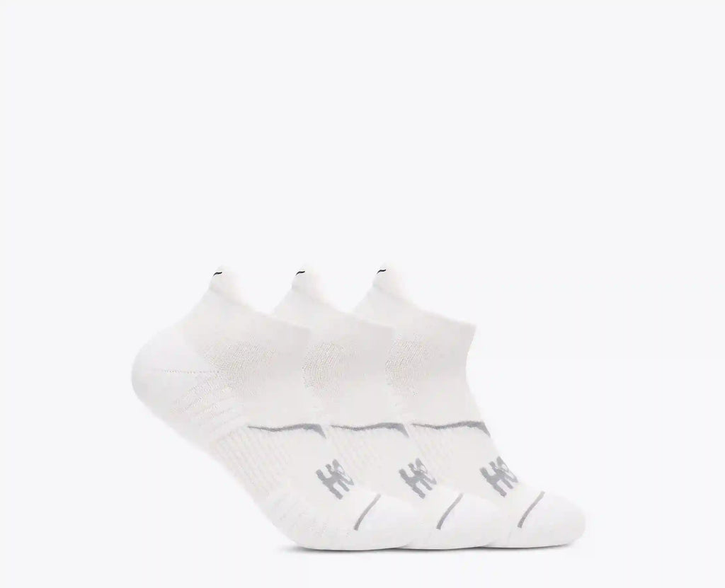 No-Show Run Sock 3-Pack:Egg Yolk / Cerise / Virtual Violet:S