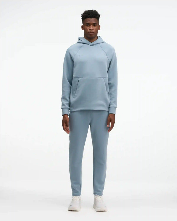 Essential Recovery Hoodie:Washed Blue:XS