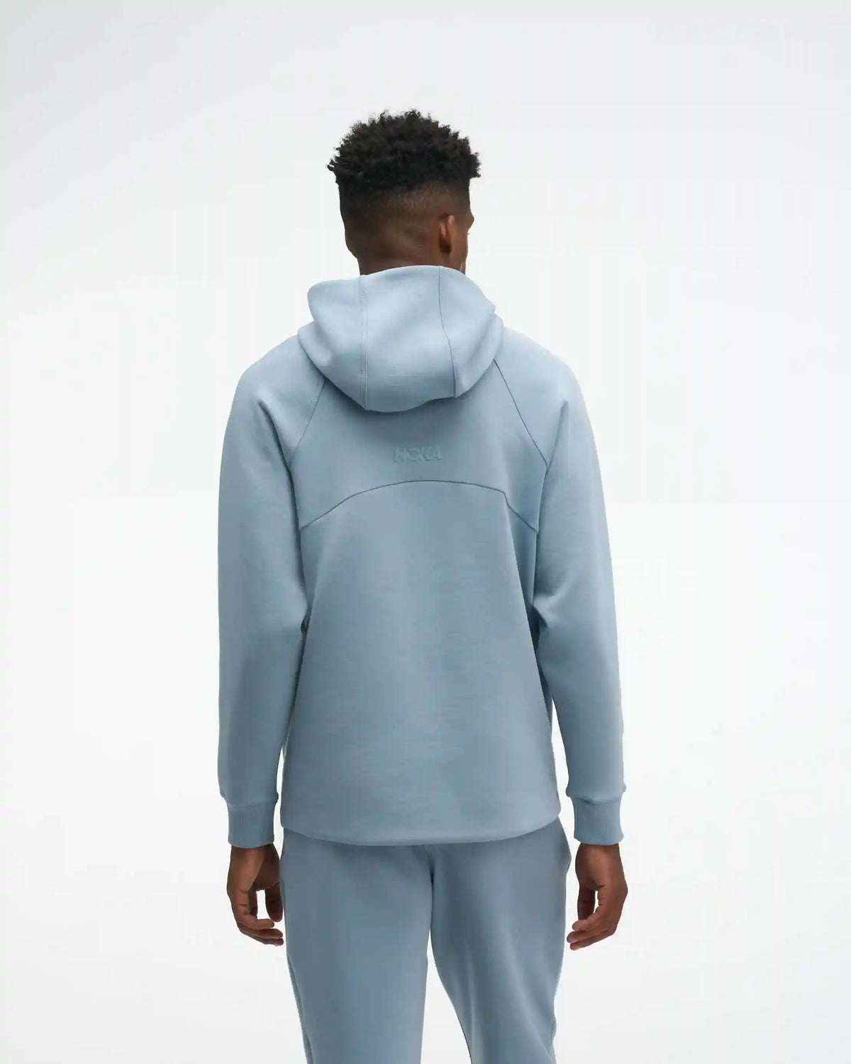 Essential Recovery Hoodie:Washed Blue:XS