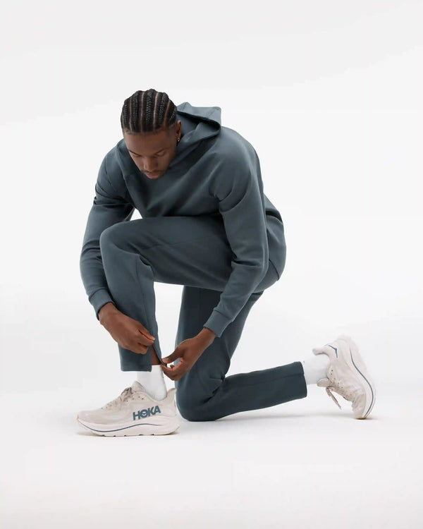 Essential Recovery Pant:Washed Blue:XS