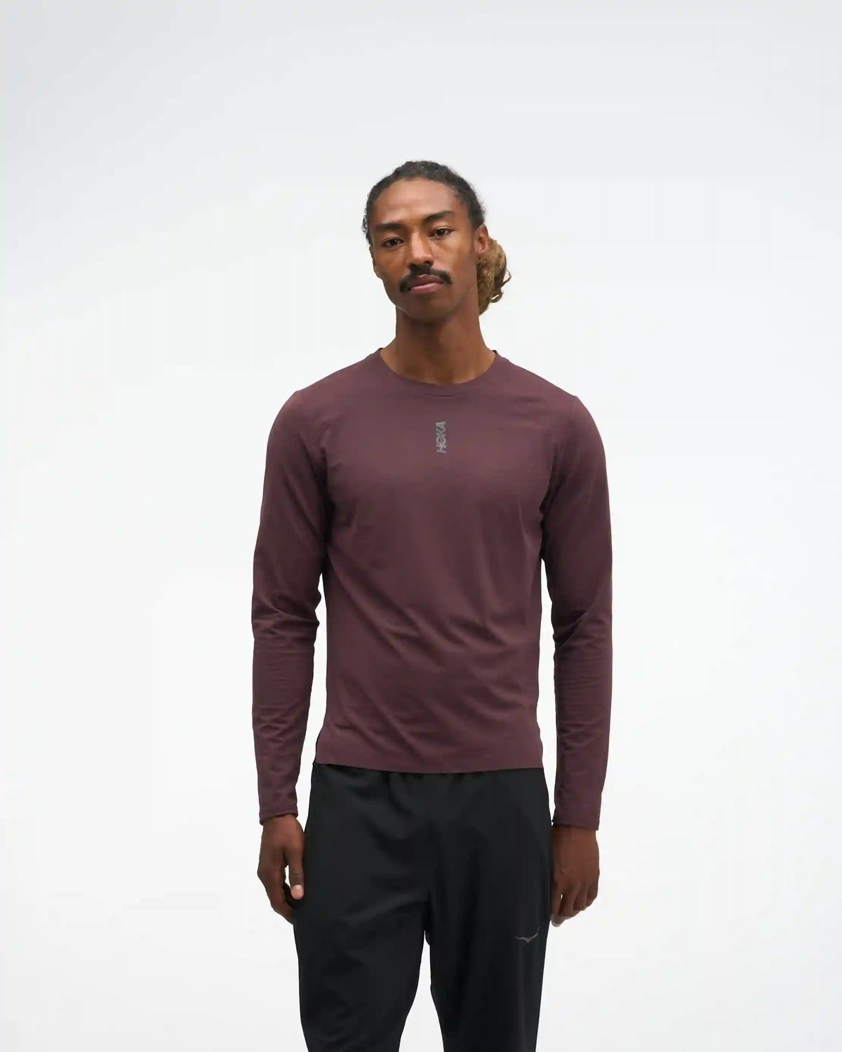 EveryRun Long Sleeve:Deep Mauve:XS