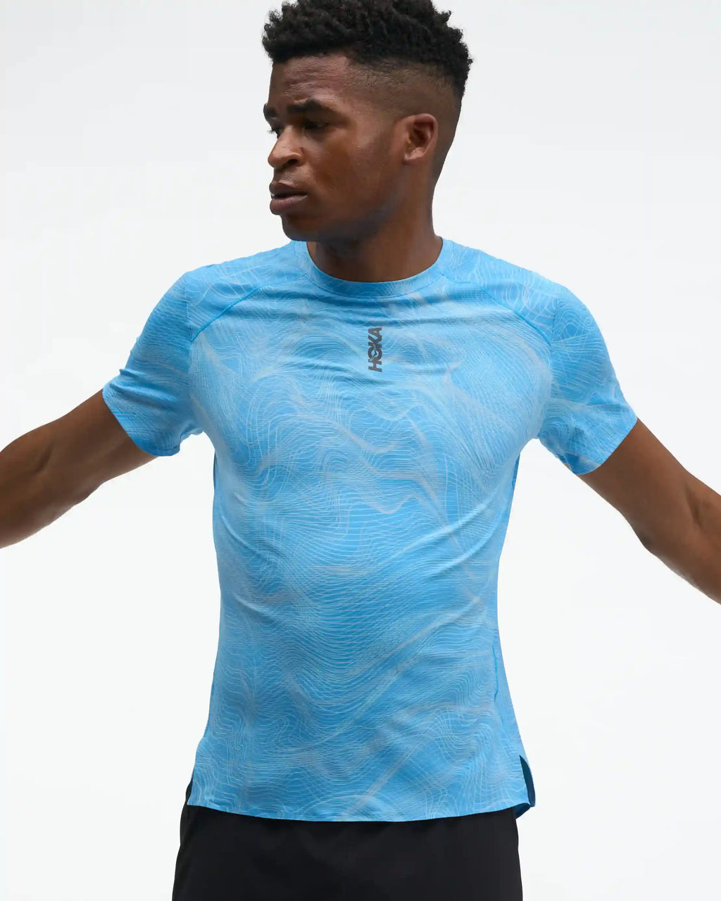 EveryRun Short Sleeve:Varsity Navy / Gold:XS