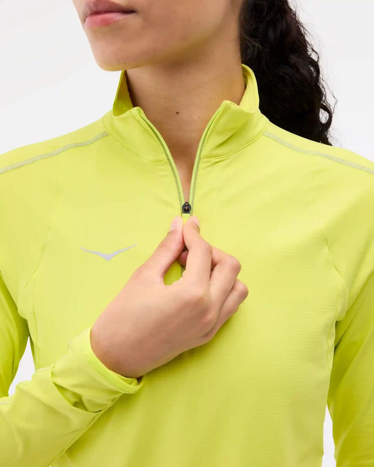 GlideTech Quarter Zip:Mineral Blue:XS