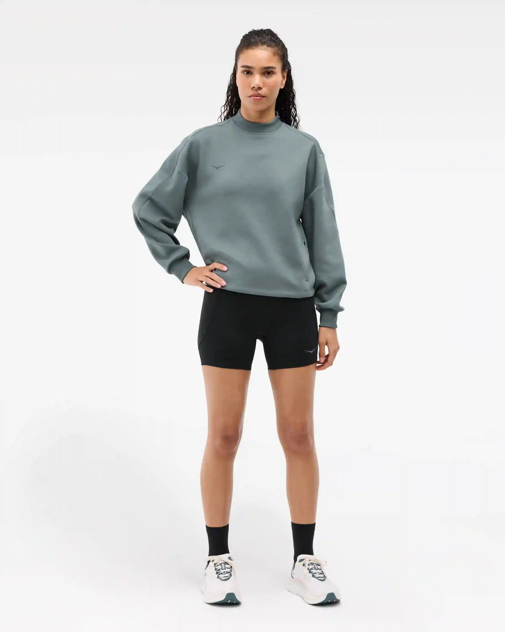 Kaitoro Knit Crew:Slate Blue:XS