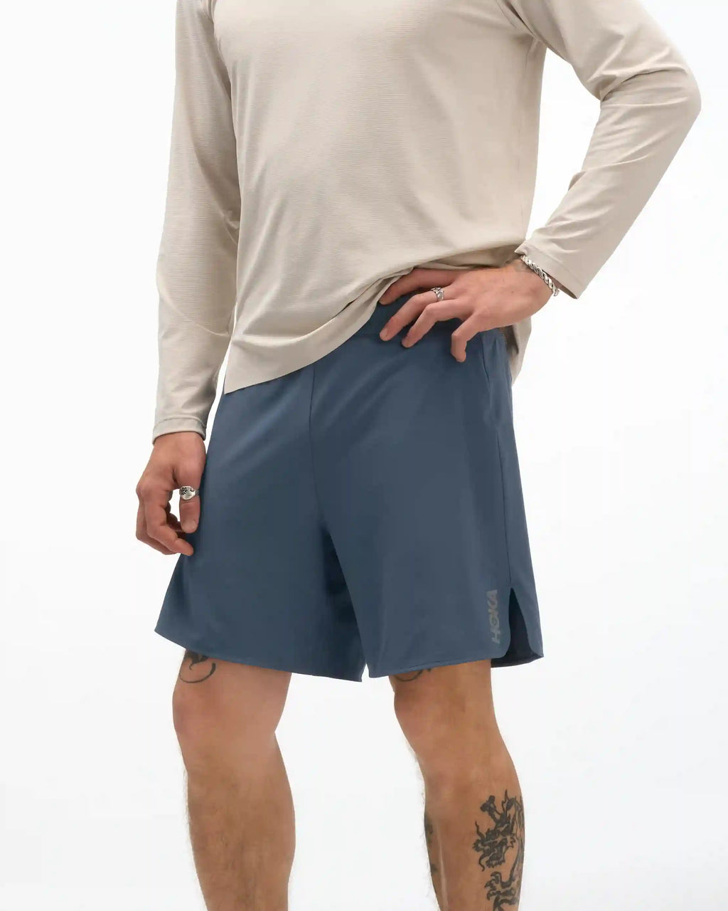 Glide Short 7'' 2in1:Boulder Grey:XS