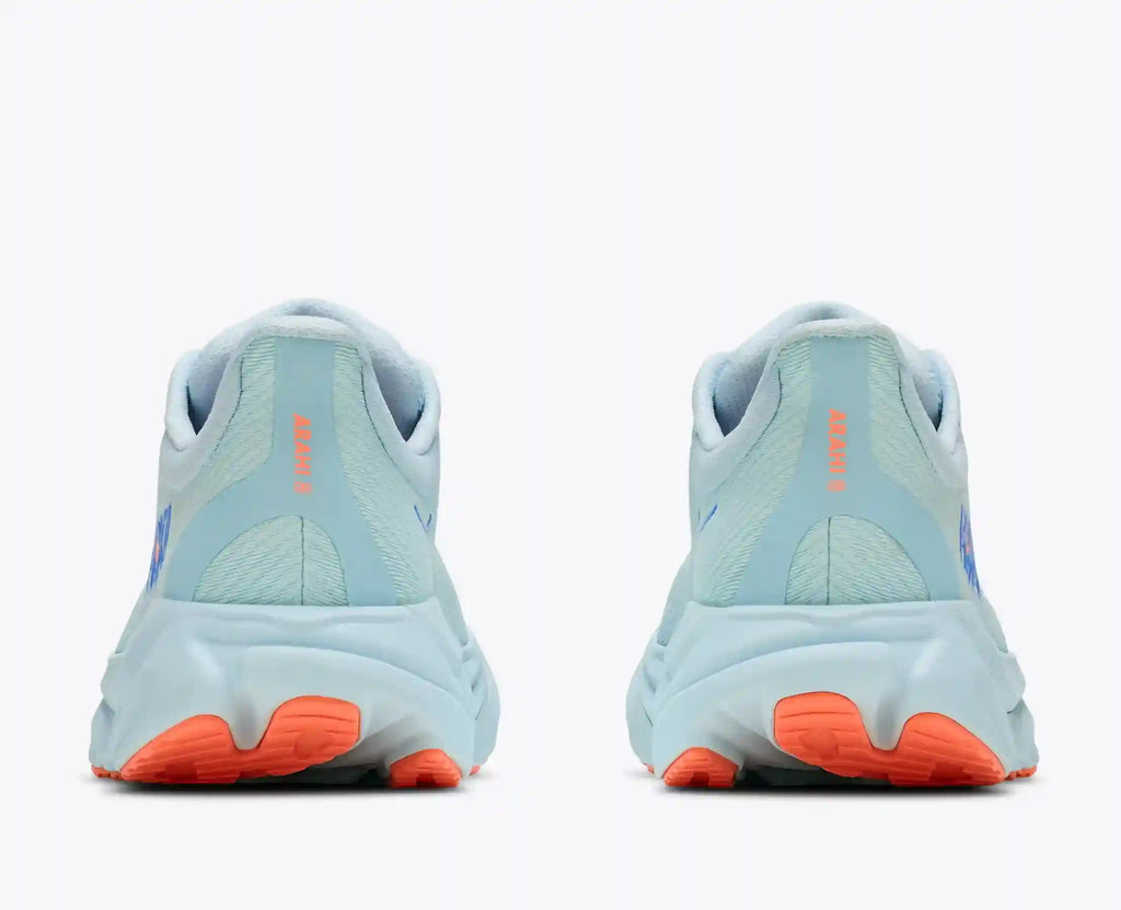 Arahi 8:Glimmering Blue / Neon Cantaloupe:5:Regular