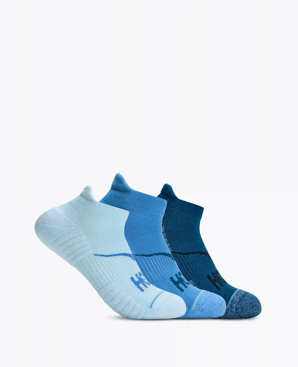 No-Show Run Sock 3-Pack:Egg Yolk / Cerise / Virtual Violet:S