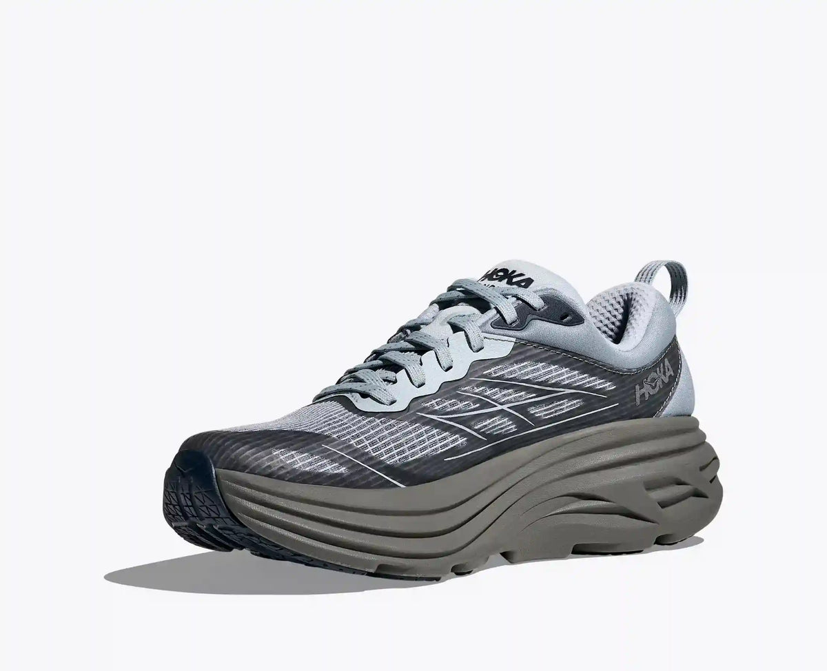 Stealth/Tech Bondi 8 Caged:Silver / Black:M4/W5