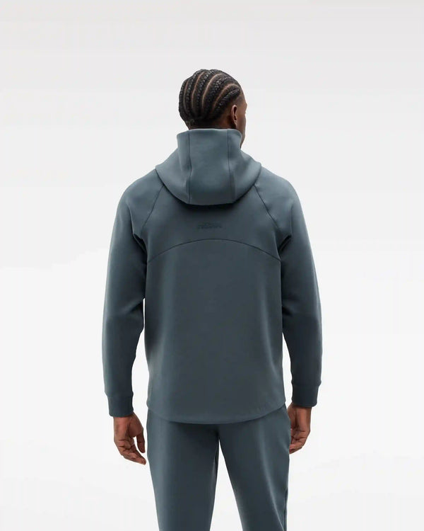 Essential Recovery Hoodie:Washed Blue:XS