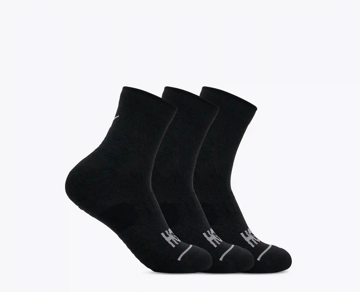 Quarter Run Sock 3-Pack:Hazy Blue / Soft Cobalt / Night Glw Blue:S