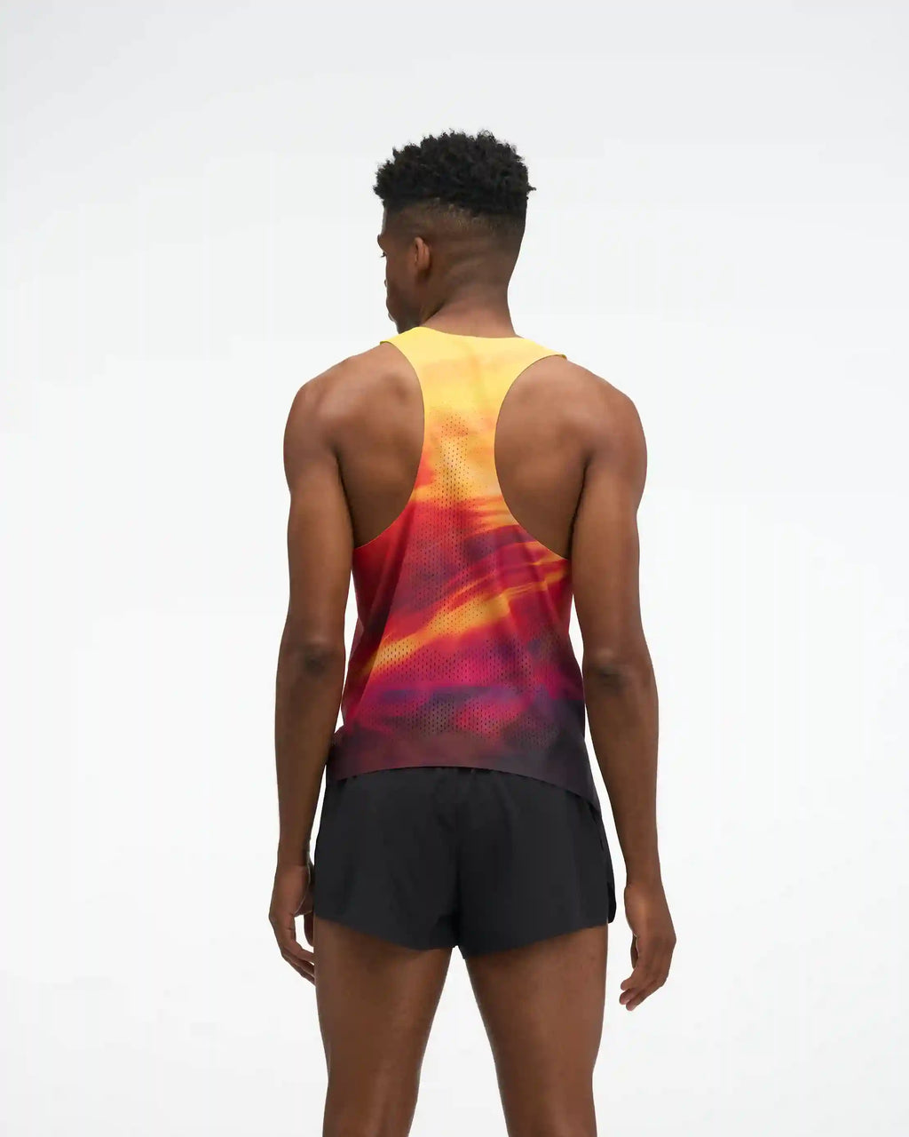 Race Day Singlet:Alabaster Flare:XS
