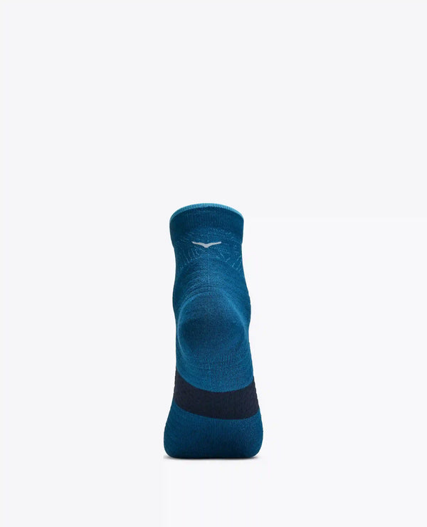 Quarter Run Sock:Night Glow Blue:S