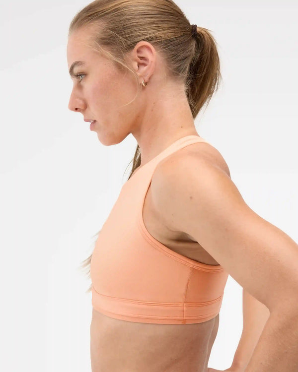 Hupana Sports Bra:Pale Tangerine:XS