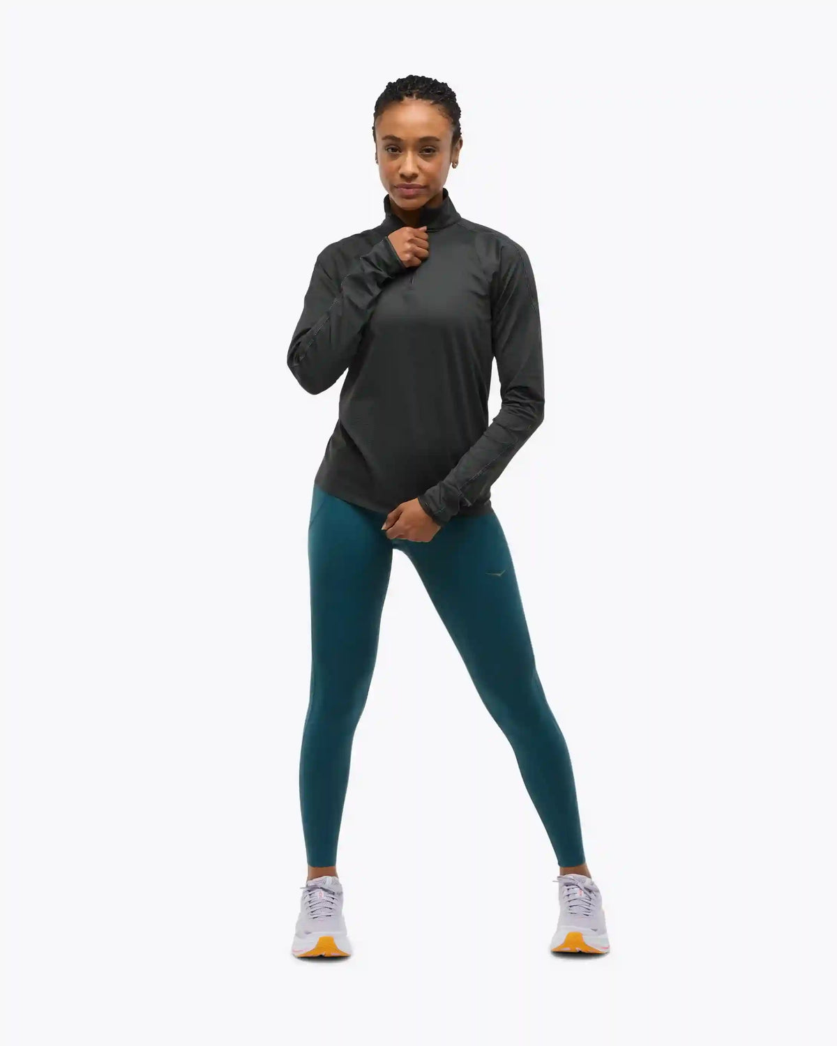 GlideTech Quarter Zip:Mineral Blue:XS