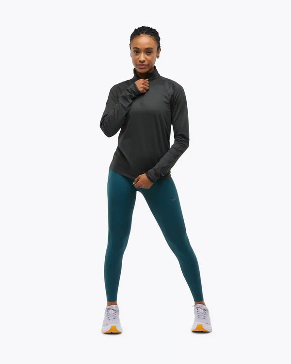 GlideTech Quarter Zip:Mineral Blue:XS