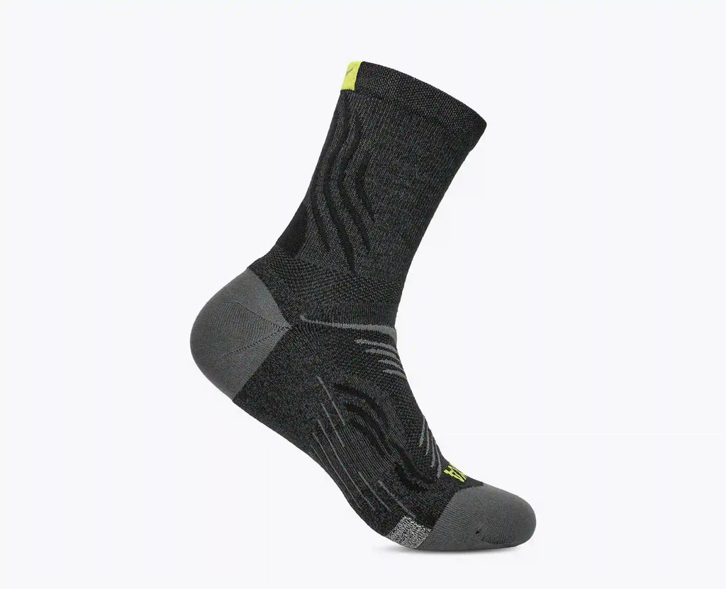 Bondi Quarter Run Sock:Black:S