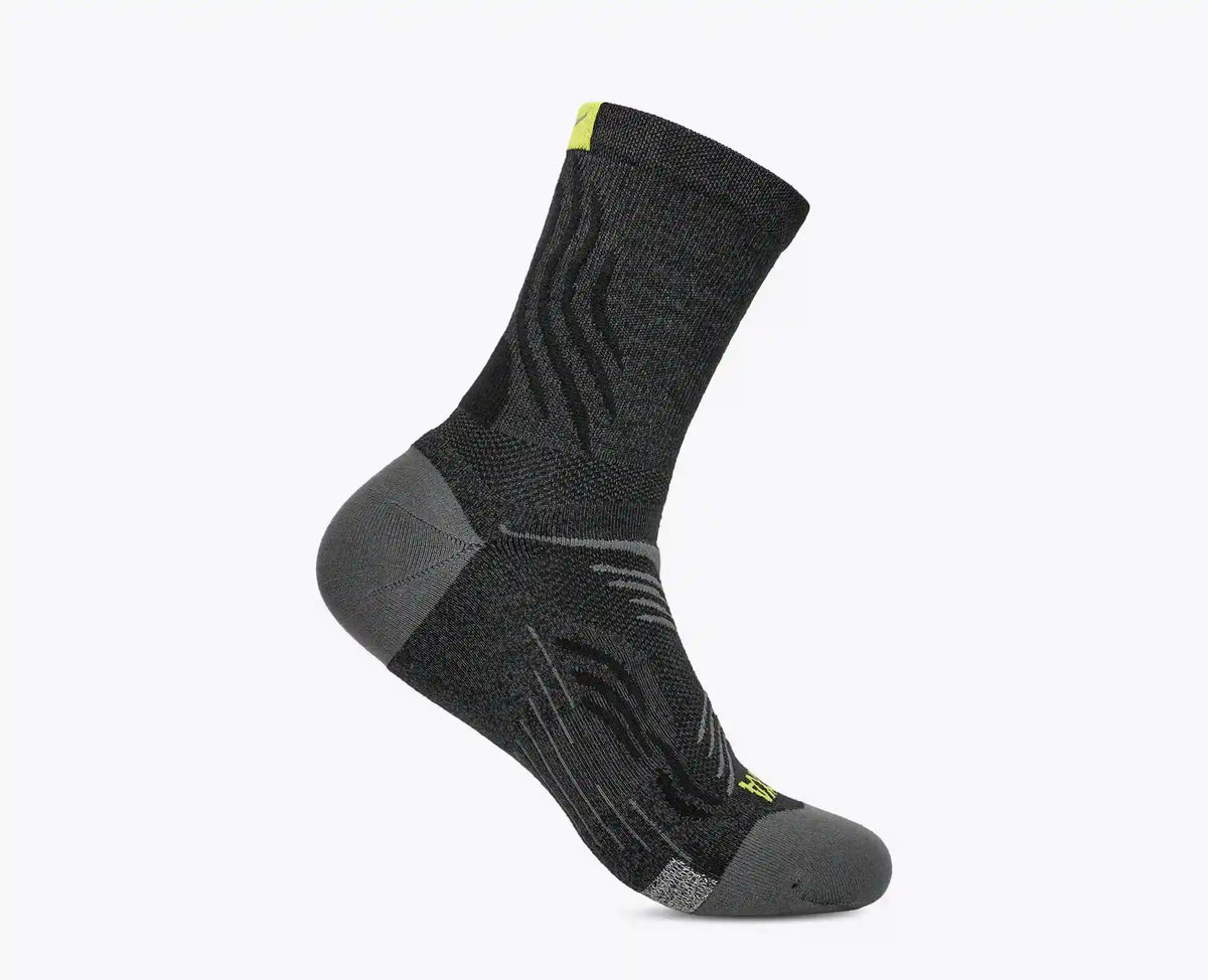 Bondi Quarter Run Sock:Black:S Main image