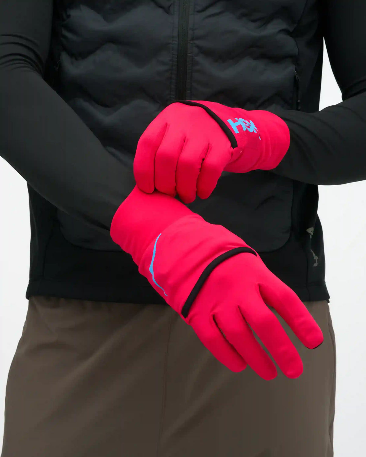 ColdSnap Fleece Gloves:Cerise:S
