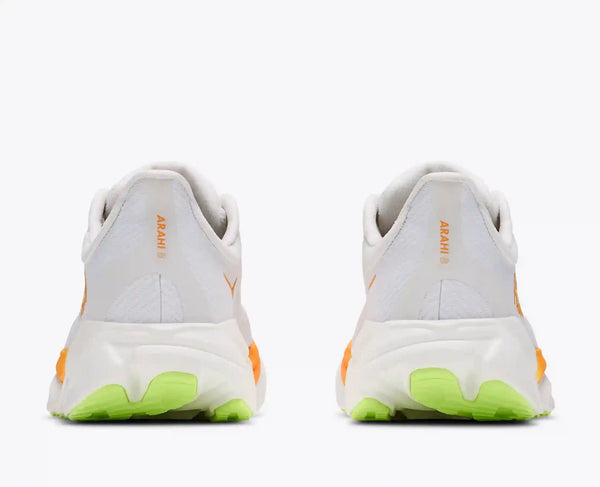 Arahi 8:Glimmering Blue / Neon Cantaloupe:5:Regular