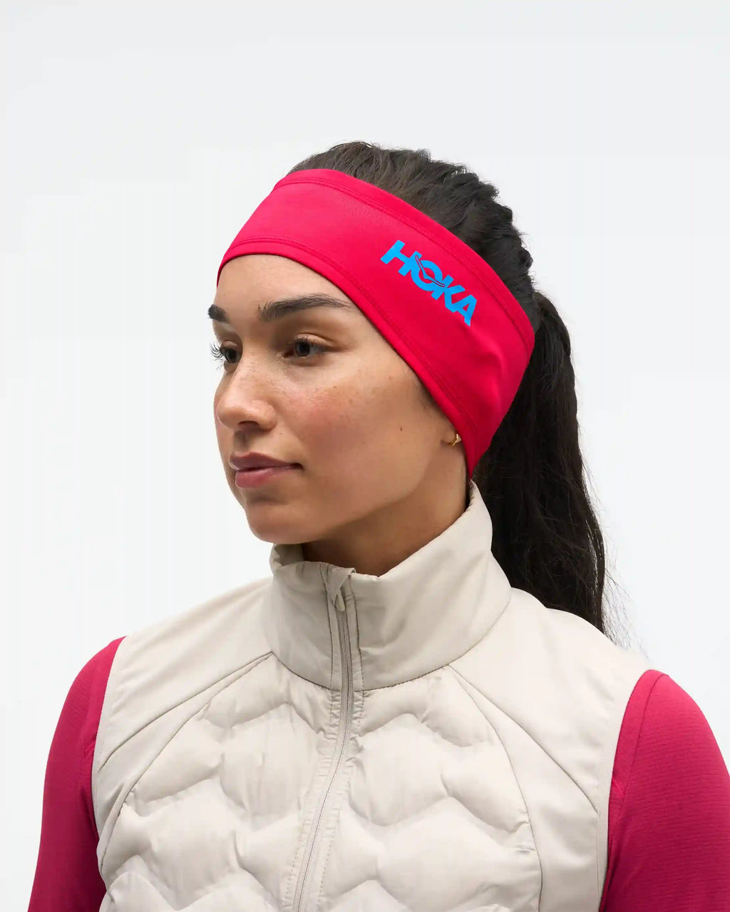 ColdSnap Fleece Headband:Cerise:O/S