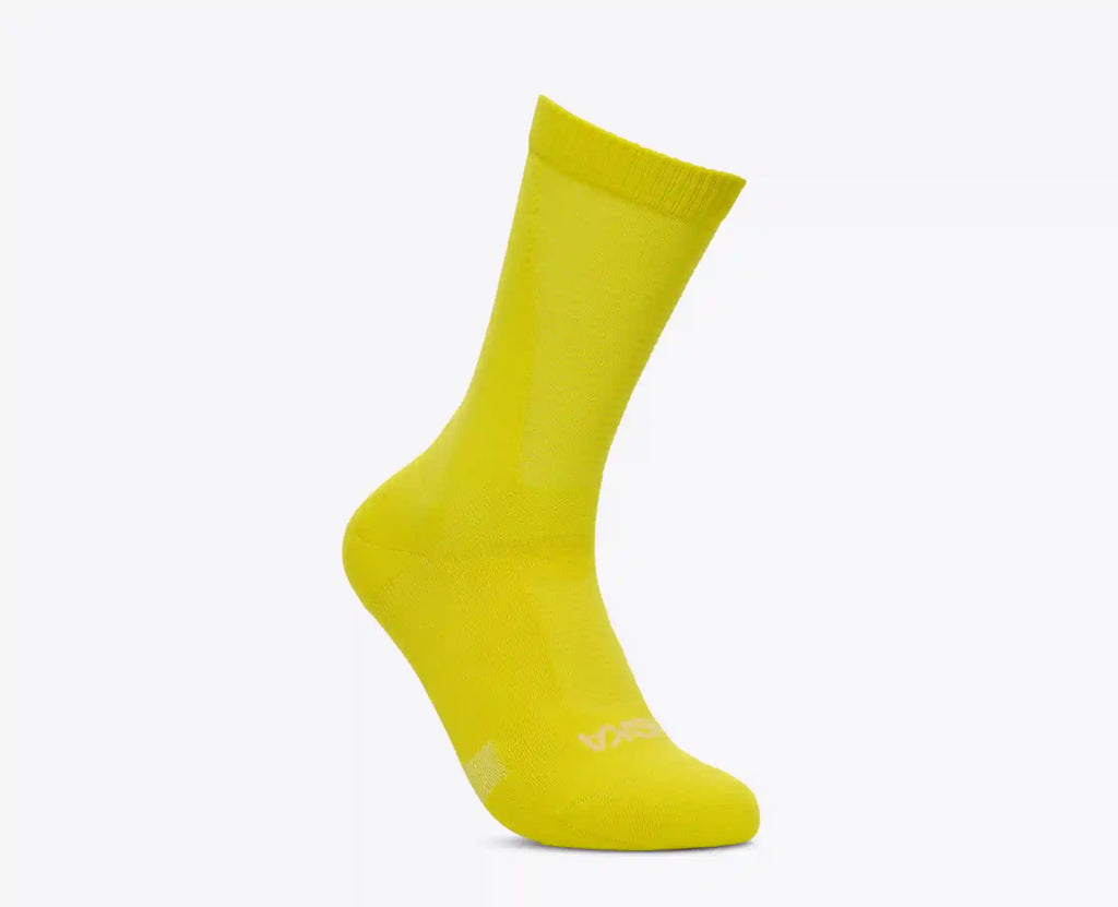 Race Day Crew Sock:Neon Yuzu:S