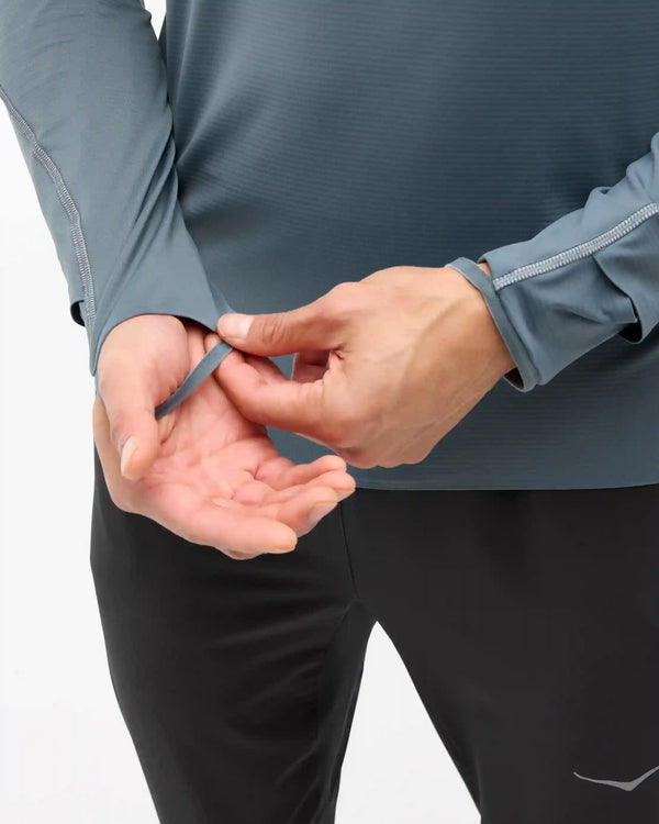 GlideTech Quarter Zip:Faded Navy:XS