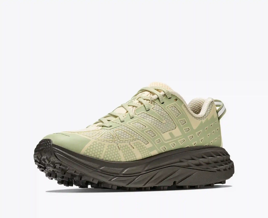 Stealth/Tech Speedgoat 2:Morning Dew / Cliff Grey:M4/W5