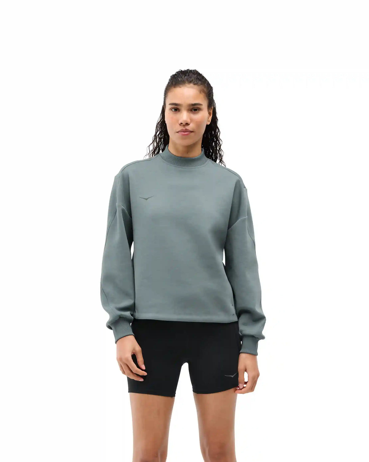 Kaitoro Knit Crew:Slate Blue:XS