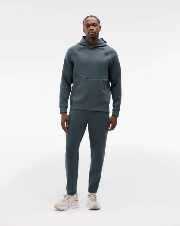Essential Recovery Hoodie:Washed Blue:XS