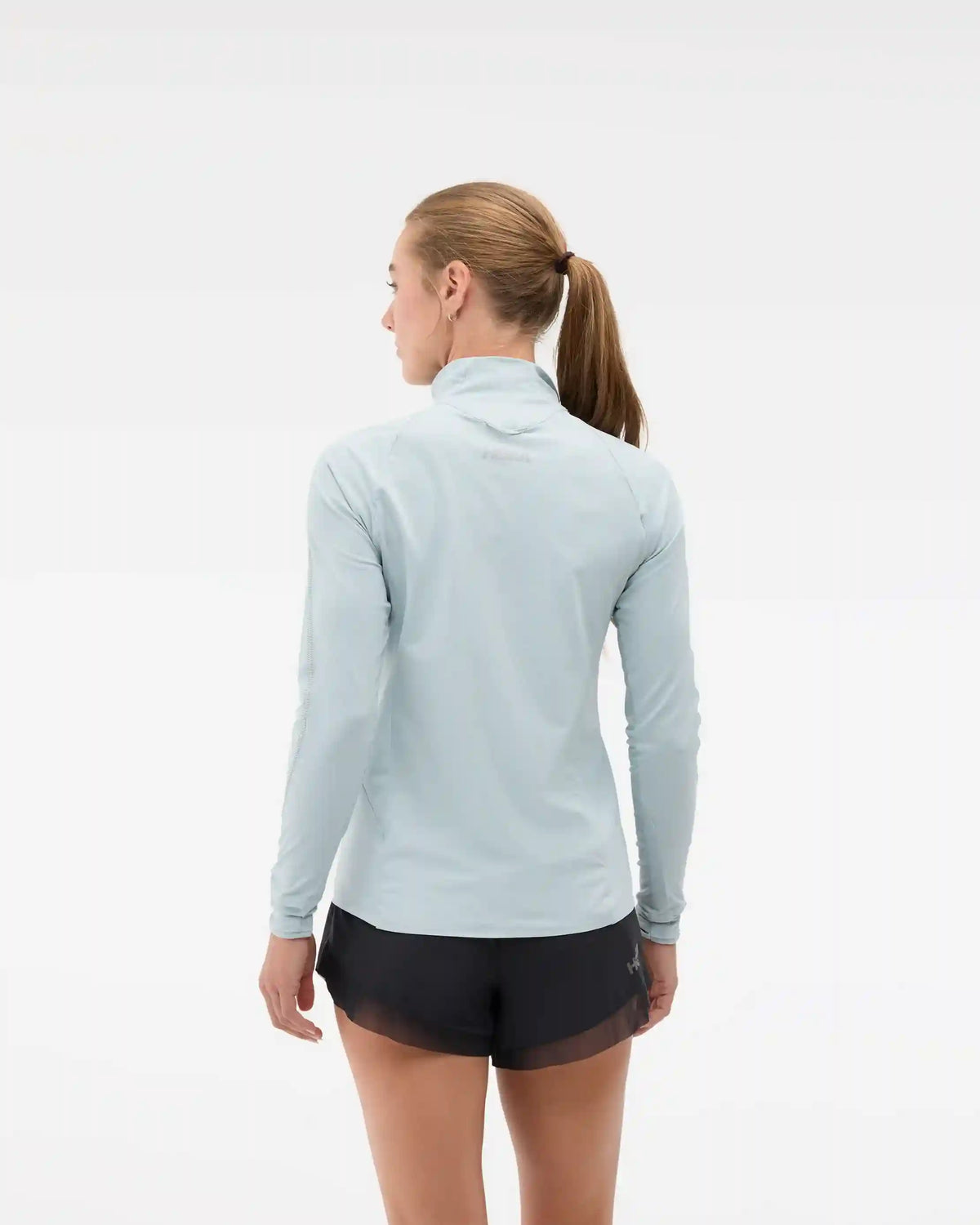 GlideTech Quarter Zip:Mineral Blue:XS