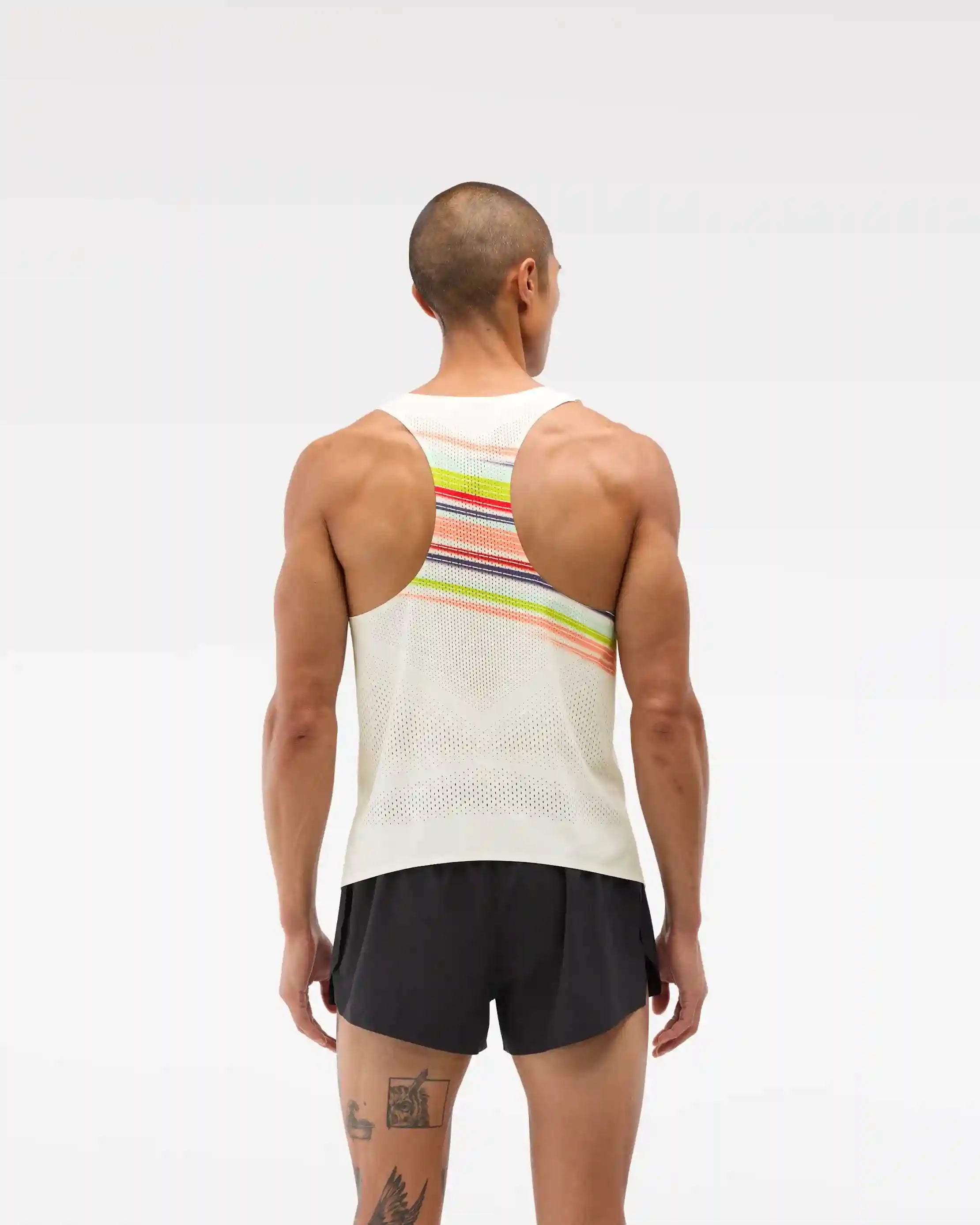 Race Day Singlet:Alabaster Flare:XS Secondary image