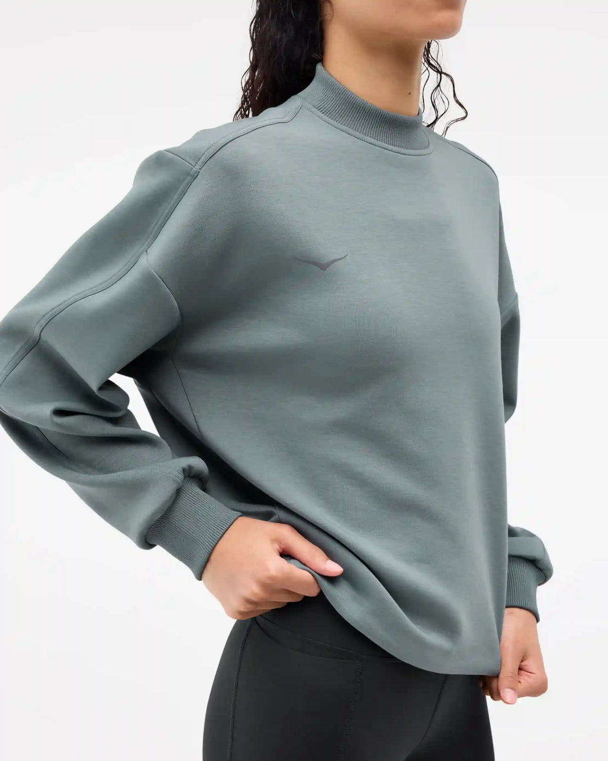 Kaitoro Knit Crew:Slate Blue:XS