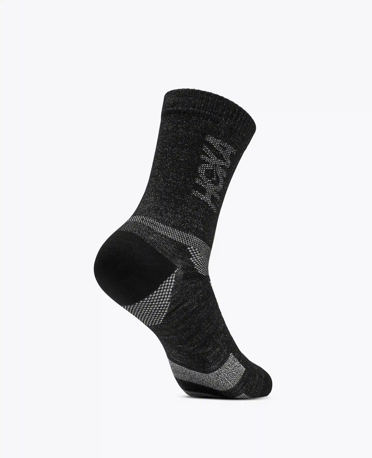 Merino Crew Sock:River Rock Grey:S