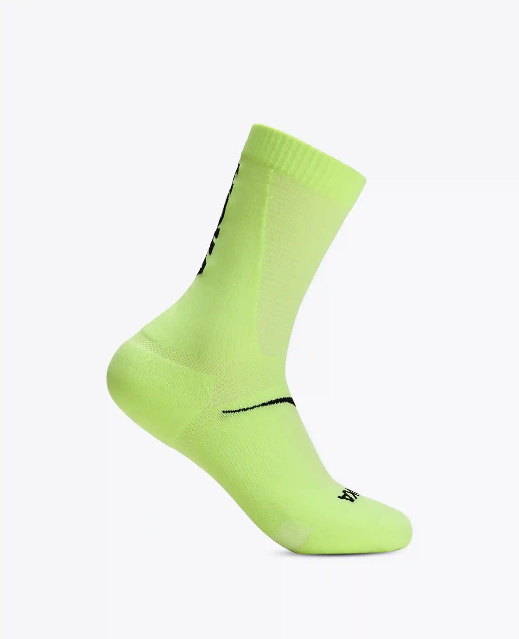 Race Day Crew Sock:Neon Yuzu:S