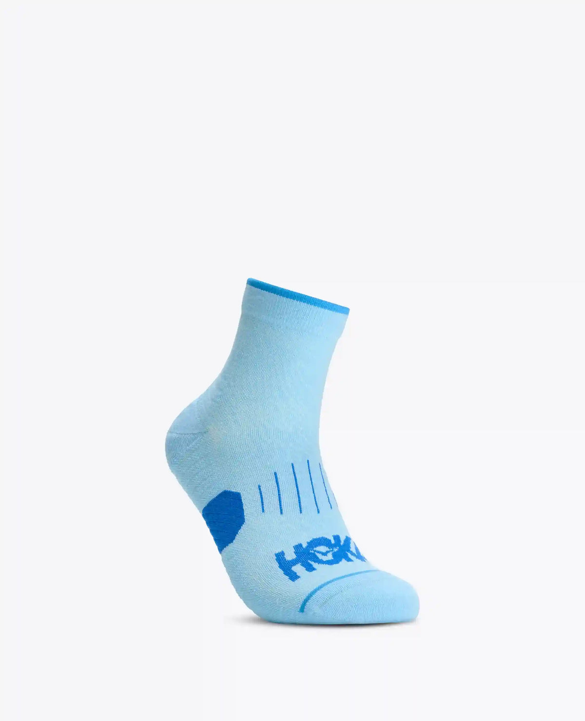 Quarter Run Sock 3-Pack:Hazy Blue / Soft Cobalt / Night Glw Blue:S