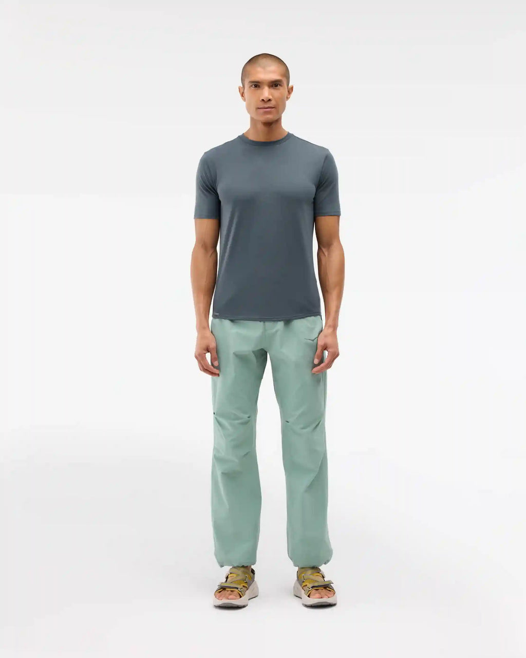 Hoka Essential Tee:Faded Navy:XS