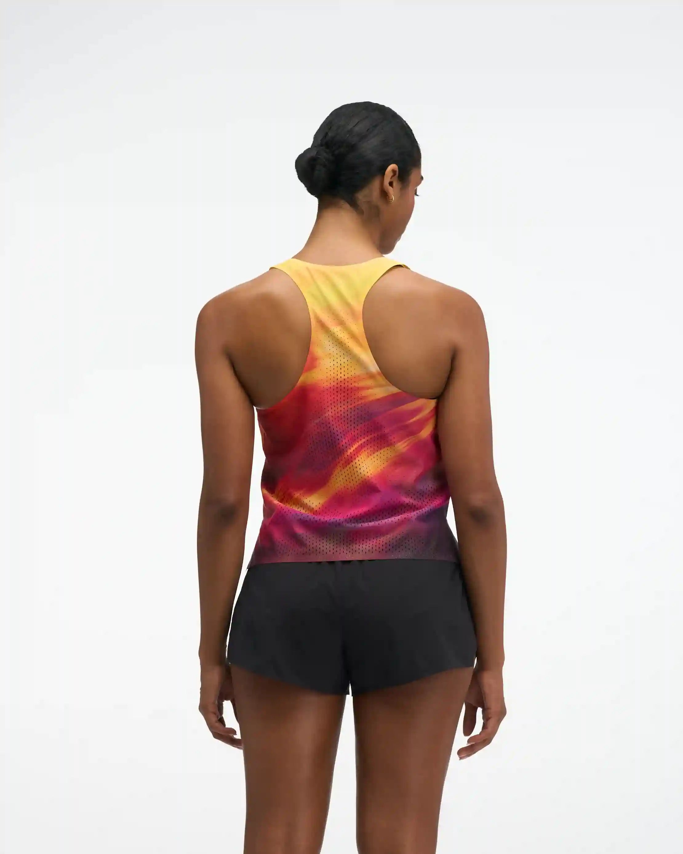 Race Day Singlet:Hoka Citrust Prt:XS Secondary image