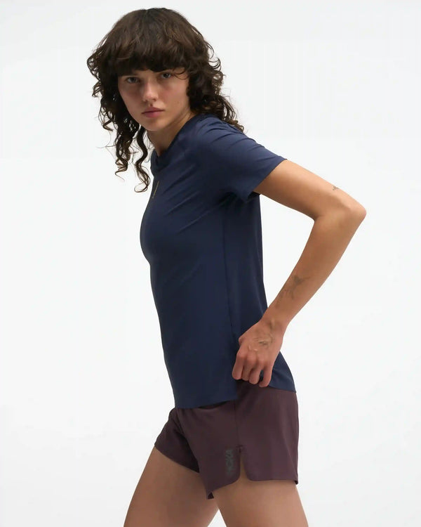 EveryRun Short Sleeve:Varsity Navy / Gold:XS